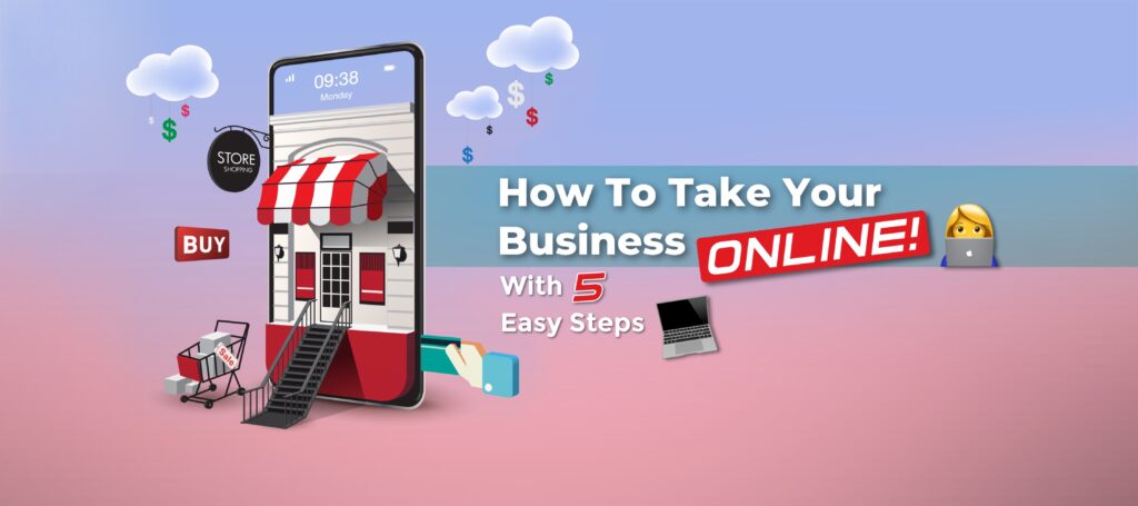 how to take your business online